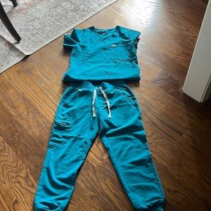 Fig Scrubs Set TEAL ***SEE NOTES